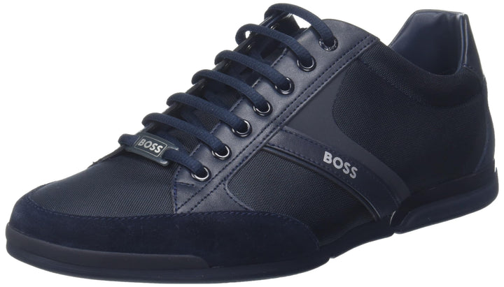 BOSS Herren Hugo Saturn_Lowp_mx A_nSneaker 39 EU Dunkelblau, 39 EU Dunkelblau