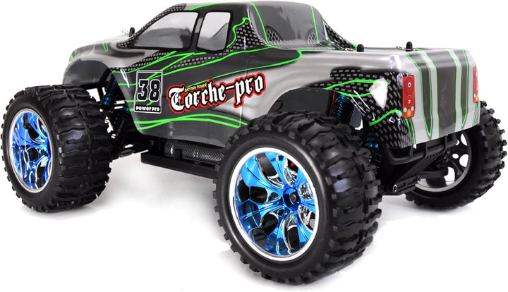 Amewi 22034 - Monstertruck Torche Pro Brushless 2,4 GHz M 1:10 RTR, farblich sortiert, Farbe nicht w