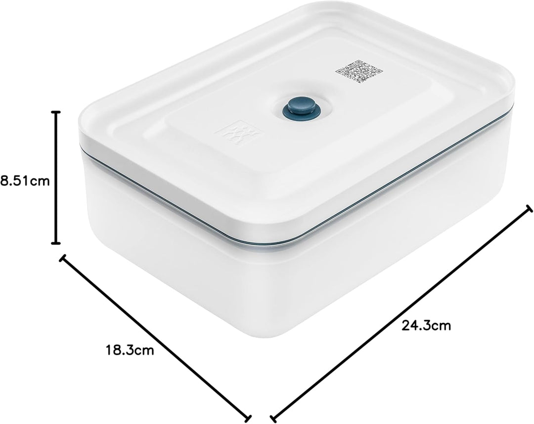 ZWILLING Fresh & Save Vakuum Kühlschrankbox, Kunststoff, La Mer Kühlschrankbox Kunststoff Kühlschran