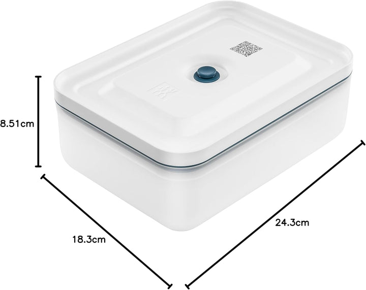 ZWILLING Fresh & Save Vakuum Kühlschrankbox, Kunststoff, La Mer Kühlschrankbox Kunststoff Kühlschran