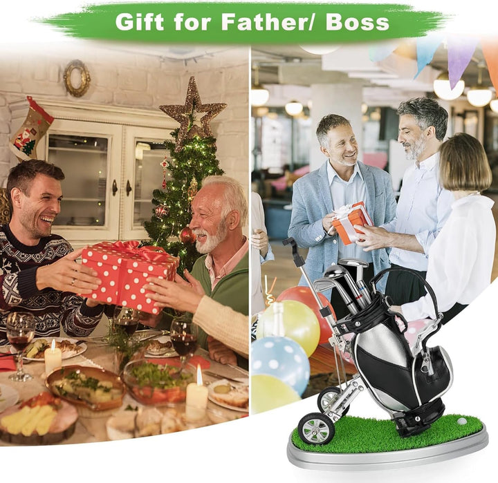 10L0L Golf-Stifthalter mit 3 Stiften für Golfschläger – einzigartiges Geschenk für Golffans und Koll