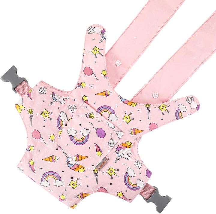 GAGAKU Puppentrage Puppenzubehör Babypuppentrage Kuscheltierträger mit verstellbaren Trägern für Kin