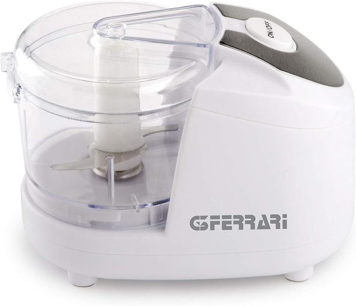 G3 Ferrari G20010 Realmix Zerkleinerer, 250 W, 0,4 Liter, Edelstahl, Weiss/Silber