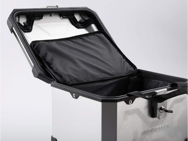 SW-MOTECH TRAX ADV Aluminium Topcase 38L, Silbern.