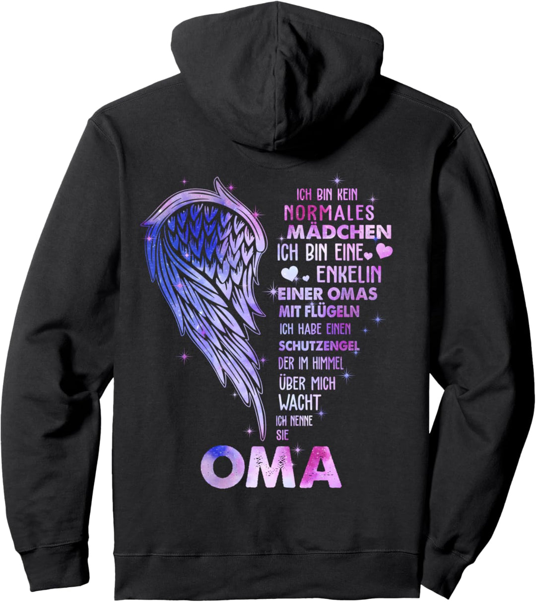 ich bin kein normales mädchen ich bin die enkelin eines omas Pullover Hoodie