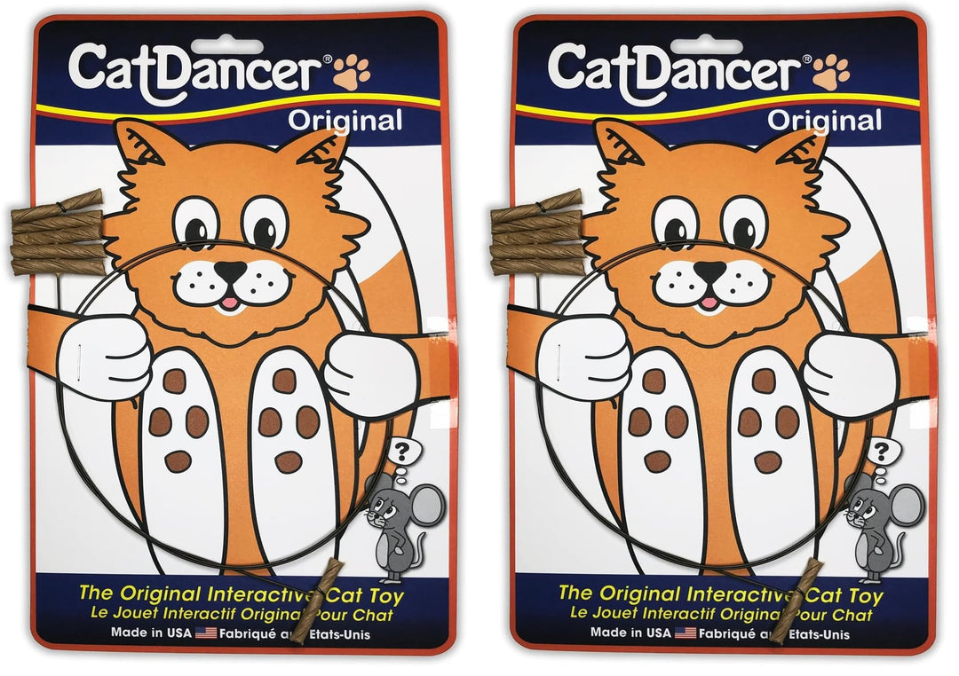 CAT DANCER Products CATD0101D Katzenspielzeug, Small Breeds (Packung mit 2) 1 Stück (Packung mit 2),