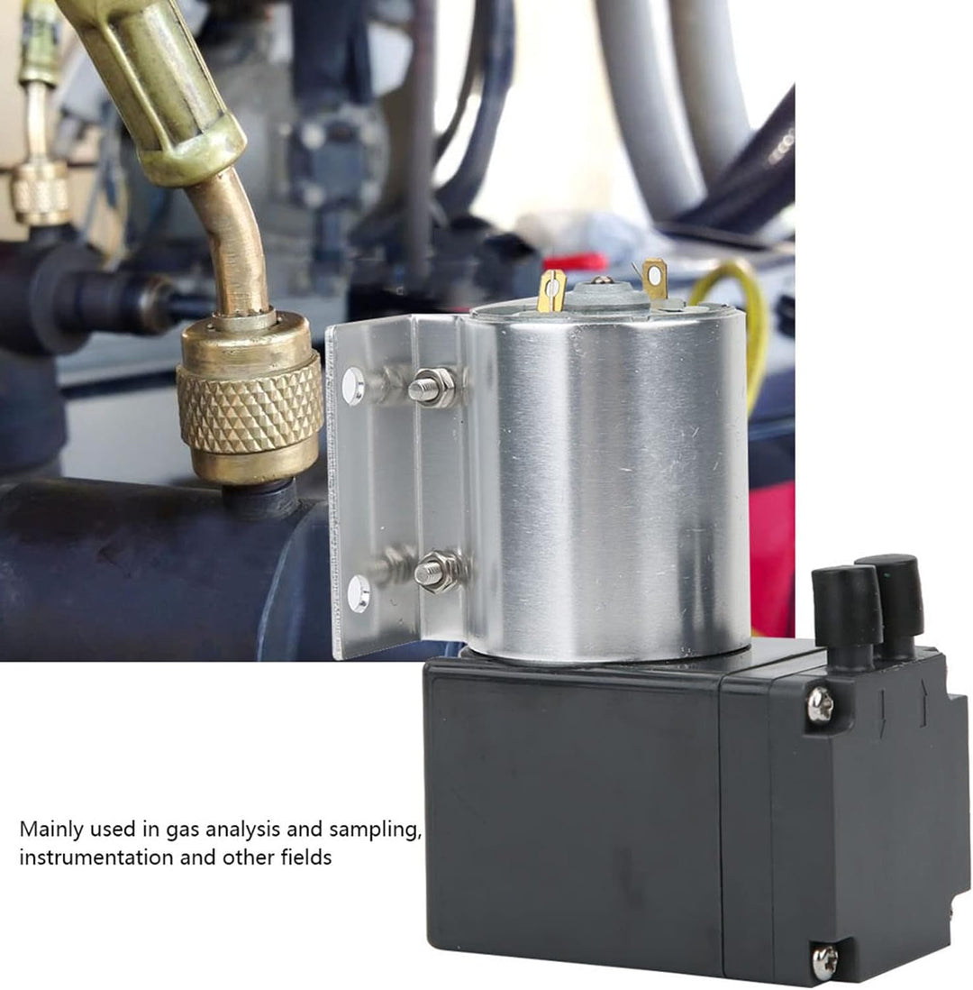 DC 12V/24V Mini-Vakuumpumpe, 10W 15L/min Elektrische Tragbare Luftpumpe mit Halter, Unterdruck-Saugp