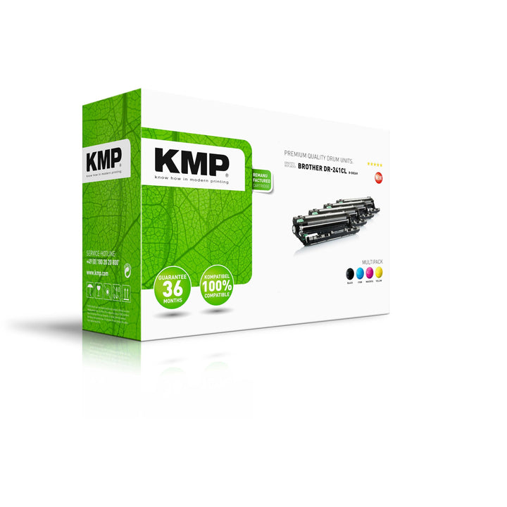 KMP Trommeleinheiten passend für Brother DR-241CL Multipack - für Brother DCP-9020CDW, HL-3140CW, MF