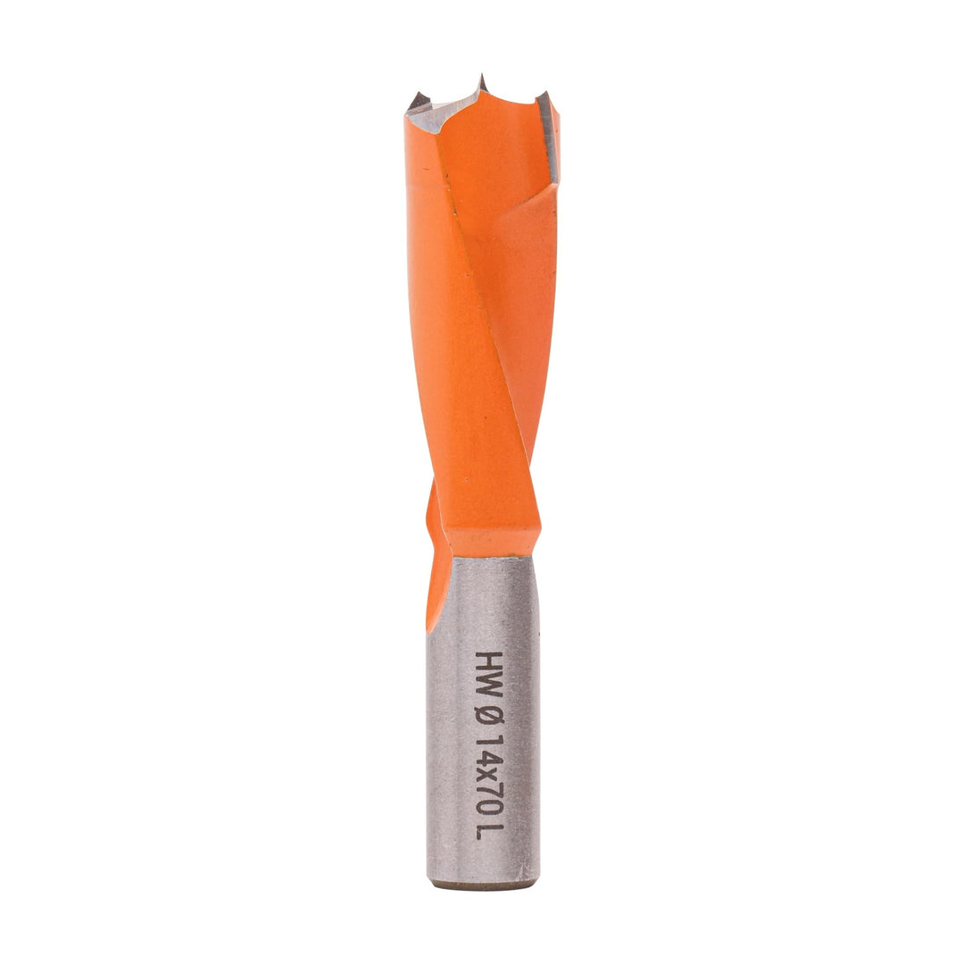 ENT 22410 Dübelbohrer HW, Schaft (S) 10 mm, Durchmesser (D) 14 mm, NL 35 mm, SL 30 mm, L 70 mm, Link