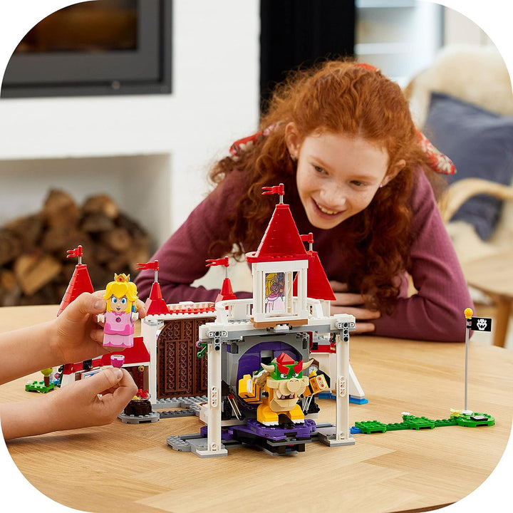 Lego 71408 Super Mario Pilz-Palast – Erweiterungsset, Spielzeug zum kombinieren mit Starterset, Zeit
