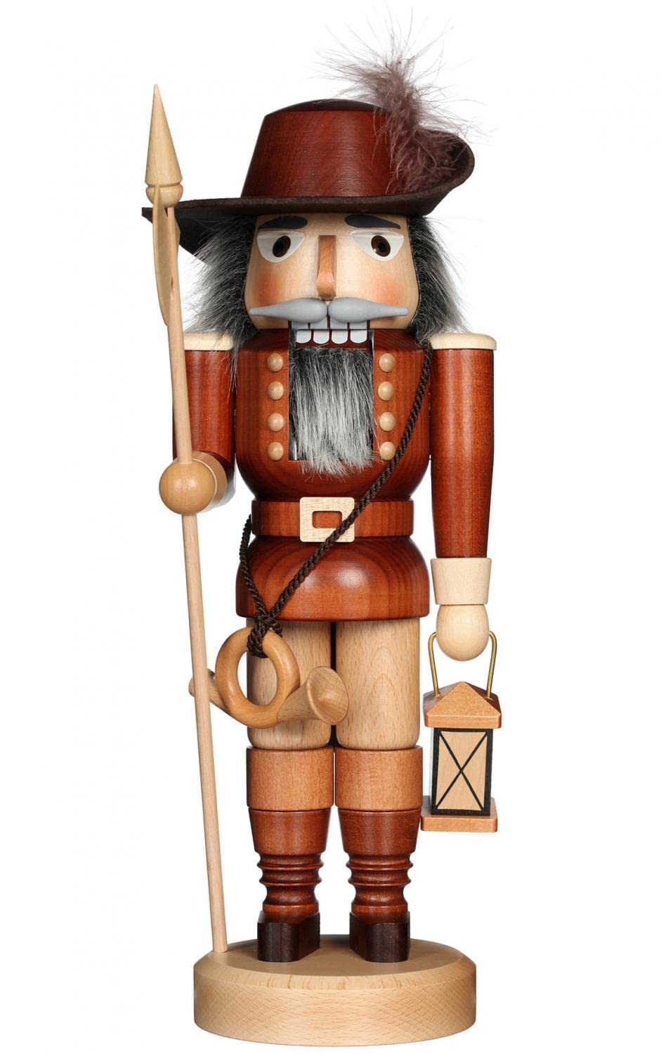 Christian Ulbricht Nussknacker Nachtwächter Natur - 36 cm