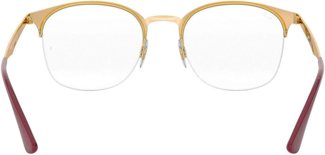 Ray-Ban Damen 0rx 6422 3007 49 Brillengestelle, Gold (Pink Gold On Top Matte Bordeaux)