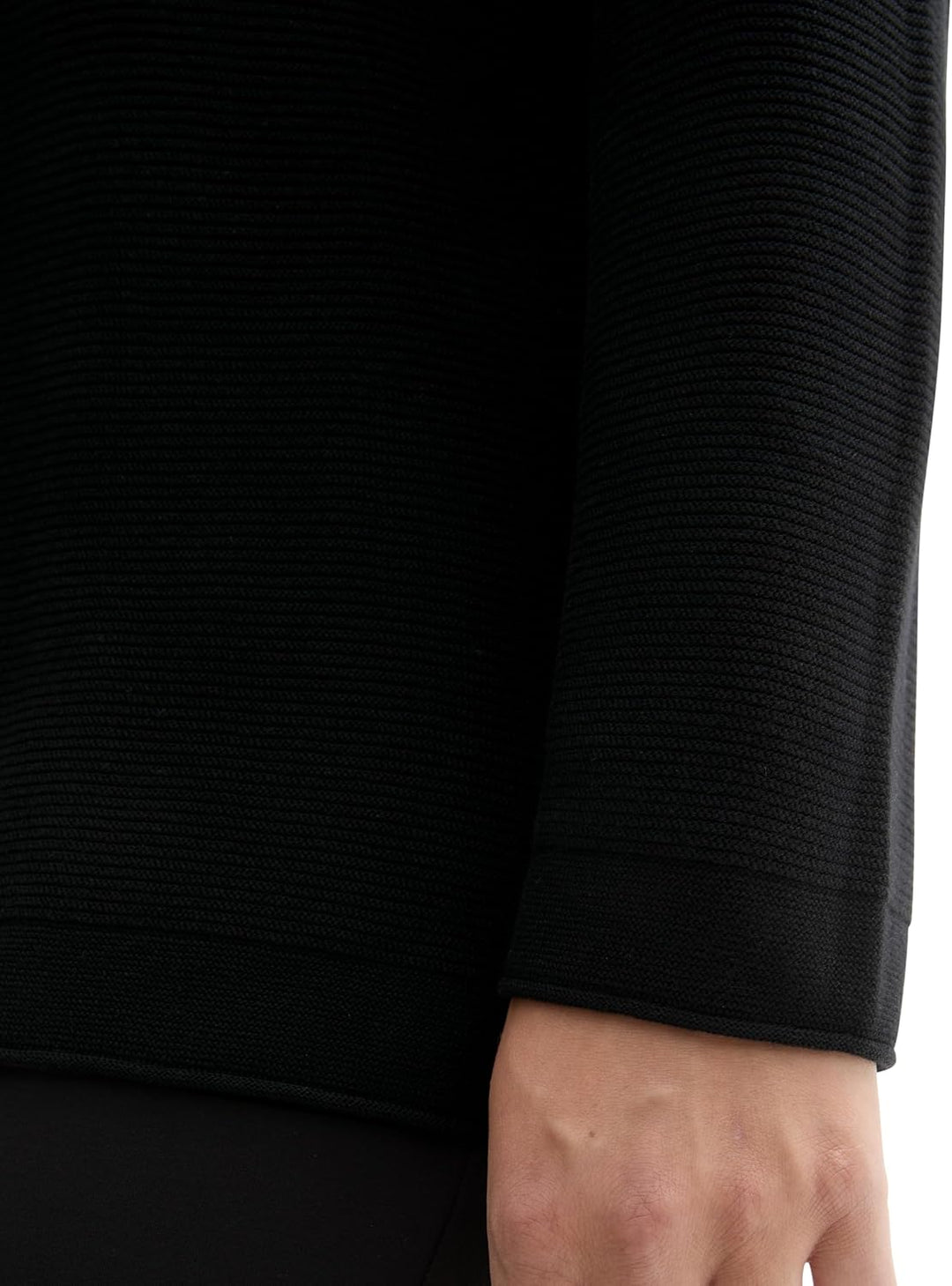 Tom Tailor Damen 1016350 Basic Strickpullover aus Bio-Baumwolle (1er Pack) 44 Grosse Grössen 14482 -
