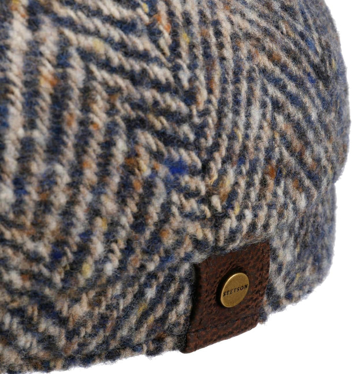 Stetson Hatteras Schildmütze Damen Herren 100% Schurwolle Flatcap mit Baumwollfutter Herbst Winter 5