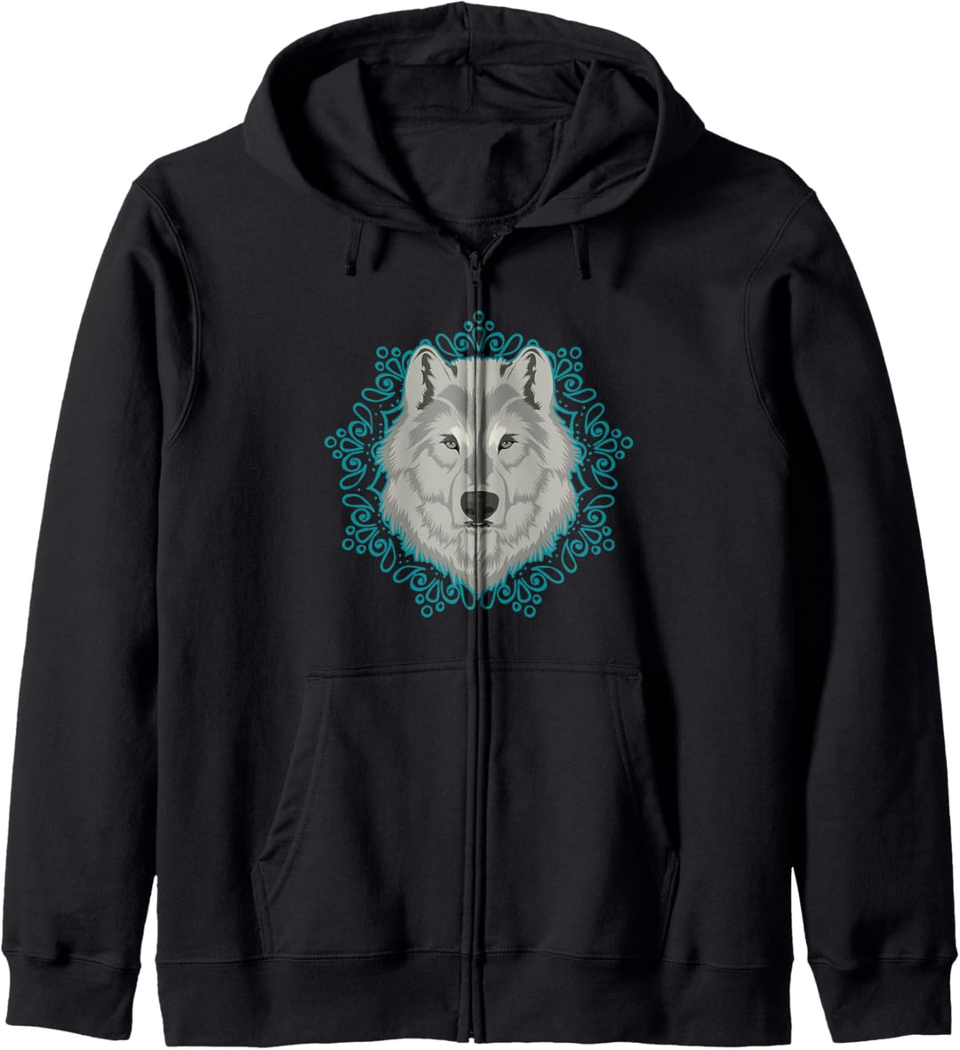 Wolf Geschenk Outdoor Wildnis Wolf Kapuzenjacke