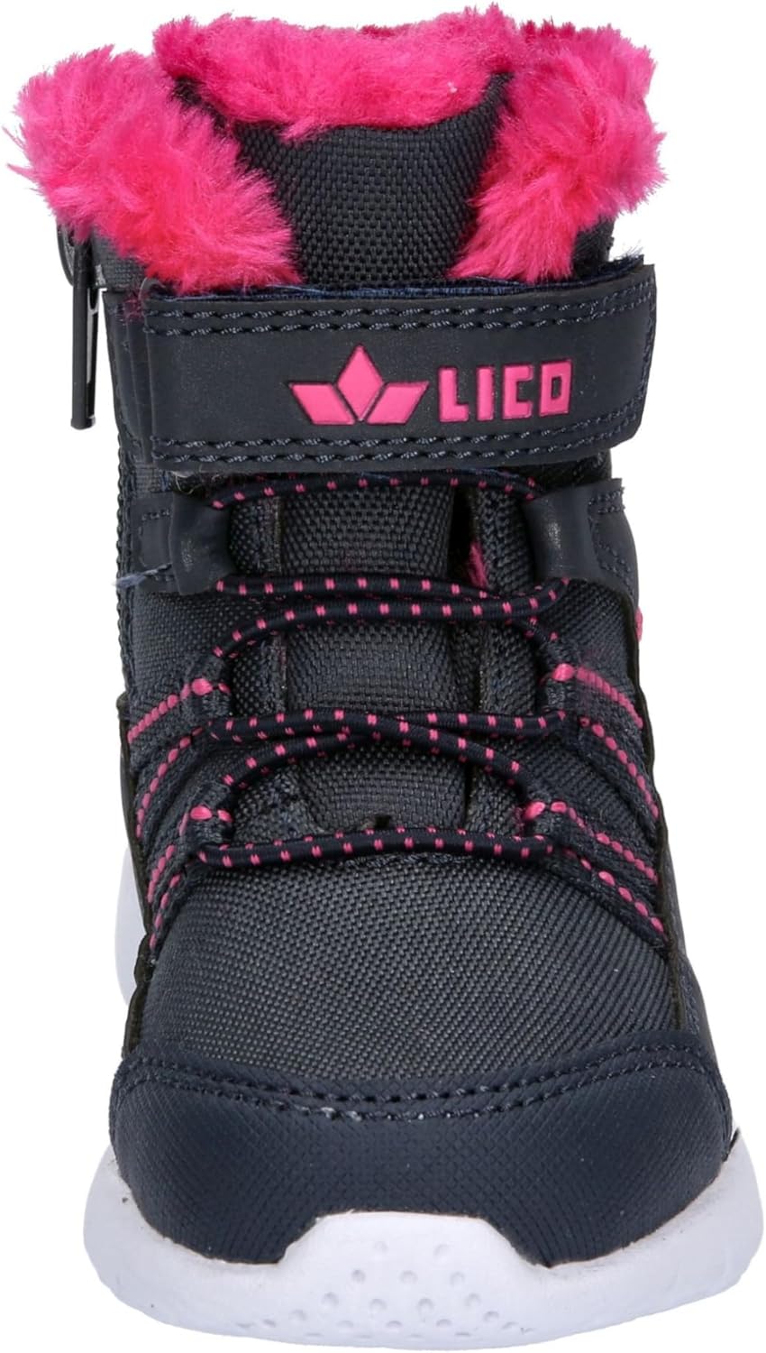 Lico Unisex Kinder Shalby Vs Sneaker 24 EU Marine Pink, 24 EU Marine Pink