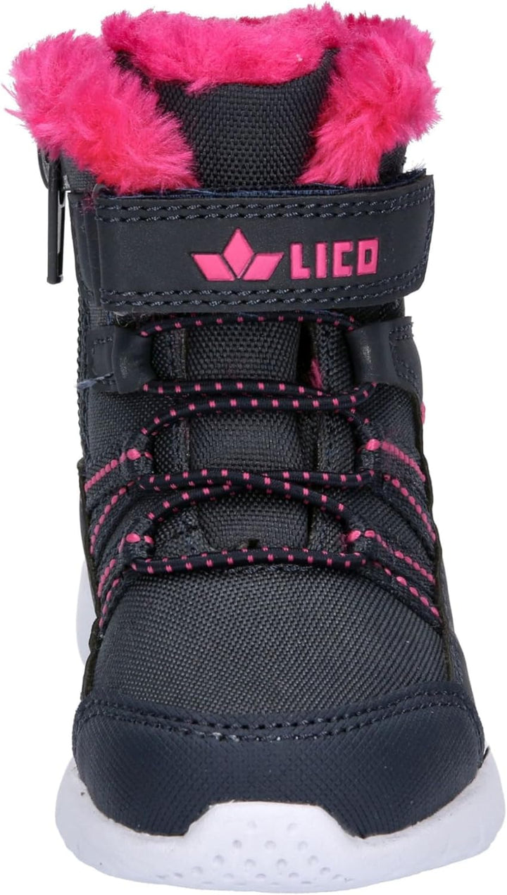 Lico Unisex Kinder Shalby Vs Sneaker 24 EU Marine Pink, 24 EU Marine Pink