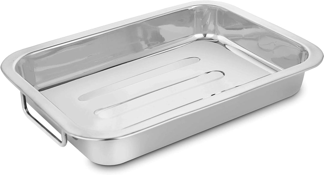 Penguin Home Premium-Edelstahl-Bräter - kompatibel mit allen Herdarten ausser Induktion - robust und