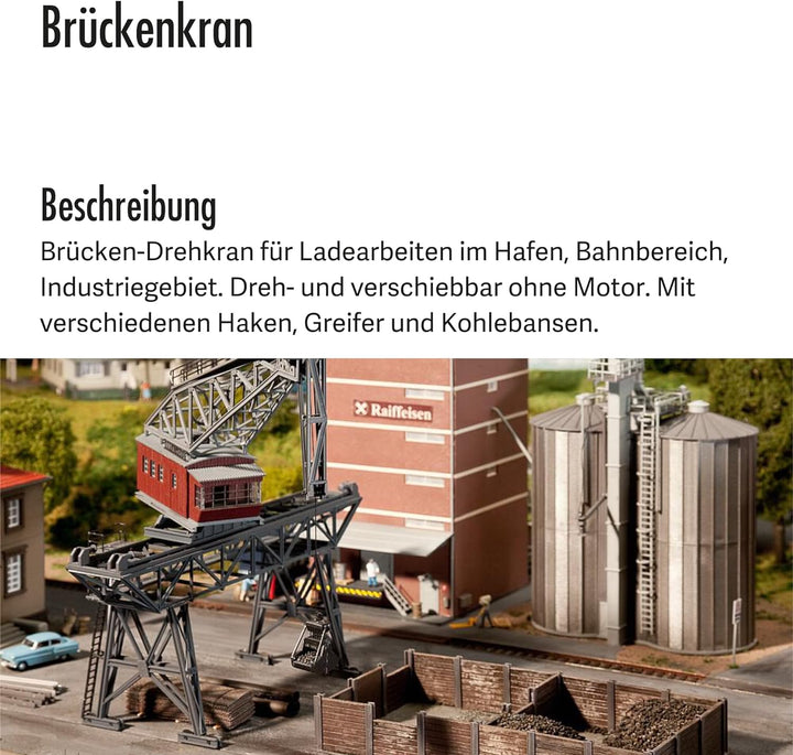 Faller 120163 H0 Brückenkran
