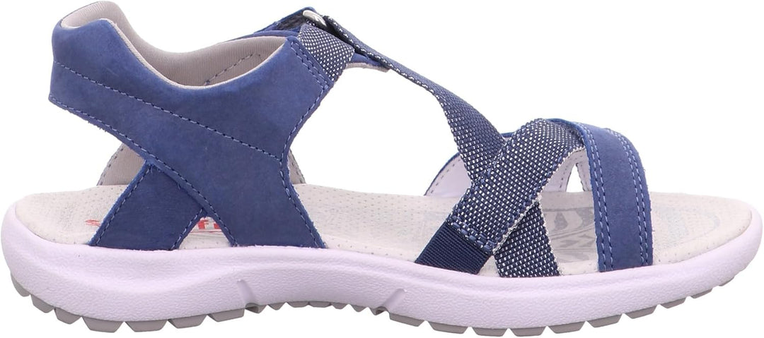 Superfit 0-609203 Mädchen Sandalen 31 EU Blau 8100, 31 EU Blau 8100