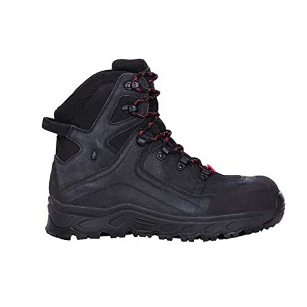 Engelbert Strauss 93680-41/Black Sicherheitsschuhe Siom-X 12 Mid,741, Schwarz Schwarz 41 EU, Schwarz