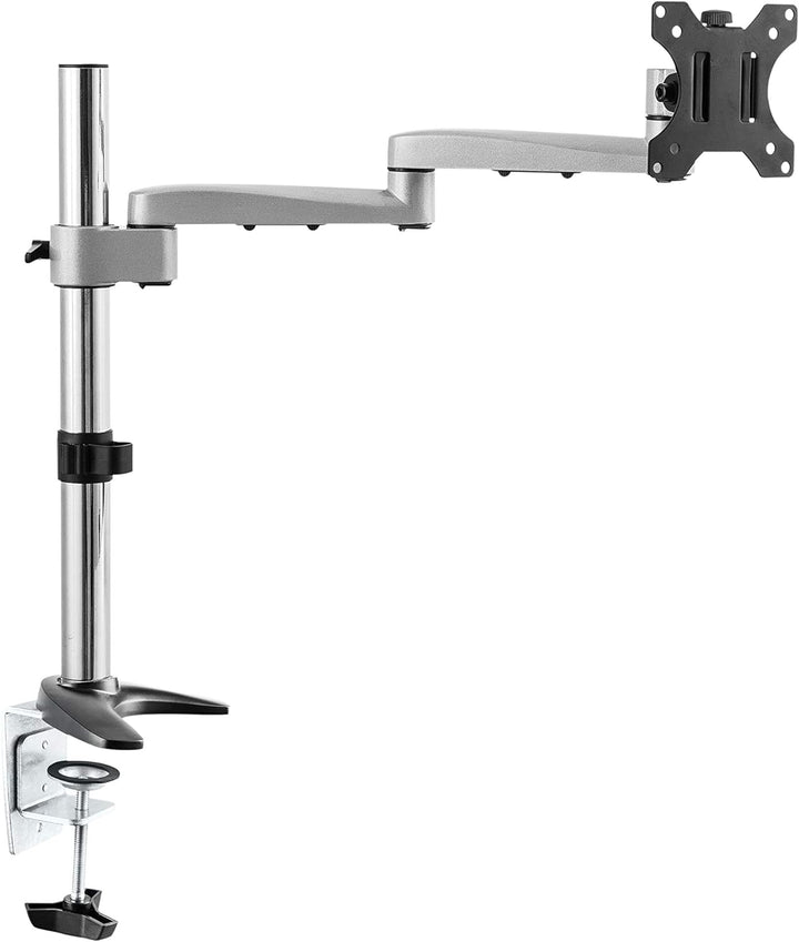 RICOO Monitor Halterung Tisch, VESA Tischhalterung für 13-30 Zoll, Monitorhalterung 1 Monitor Arm TS