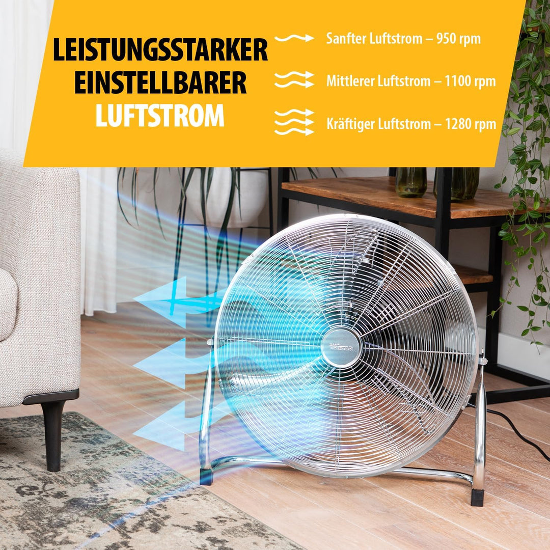 Tristar VE-5935 Bodenventilator – 45 cm – Metall VE-5935 45 cm, VE-5935 45 cm