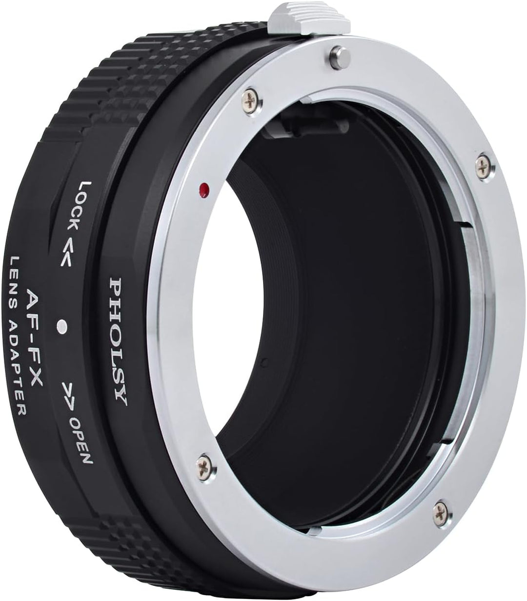 PHOLSY Objektivadapter mit Blendenring Kompatibel mit Sony A und Minolta AF Mount Objektiv auf FX Mo