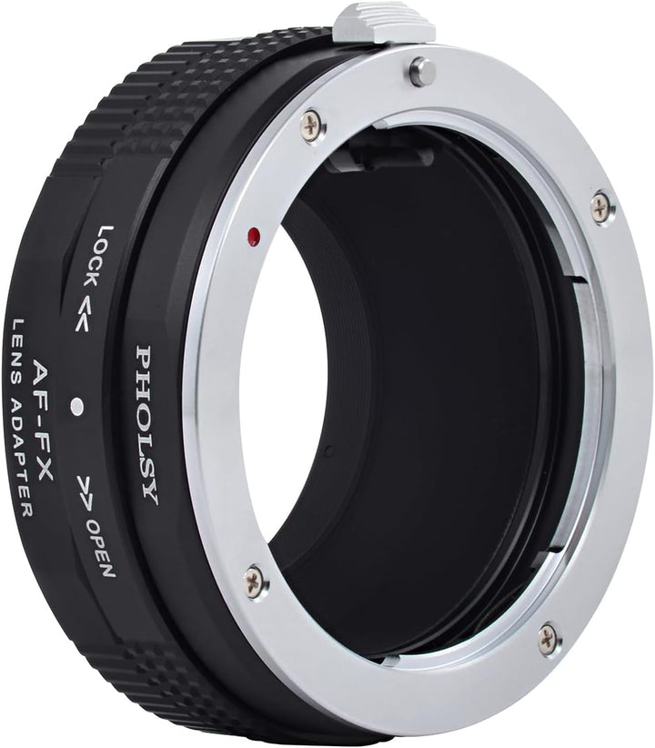 PHOLSY Objektivadapter mit Blendenring Kompatibel mit Sony A und Minolta AF Mount Objektiv auf FX Mo