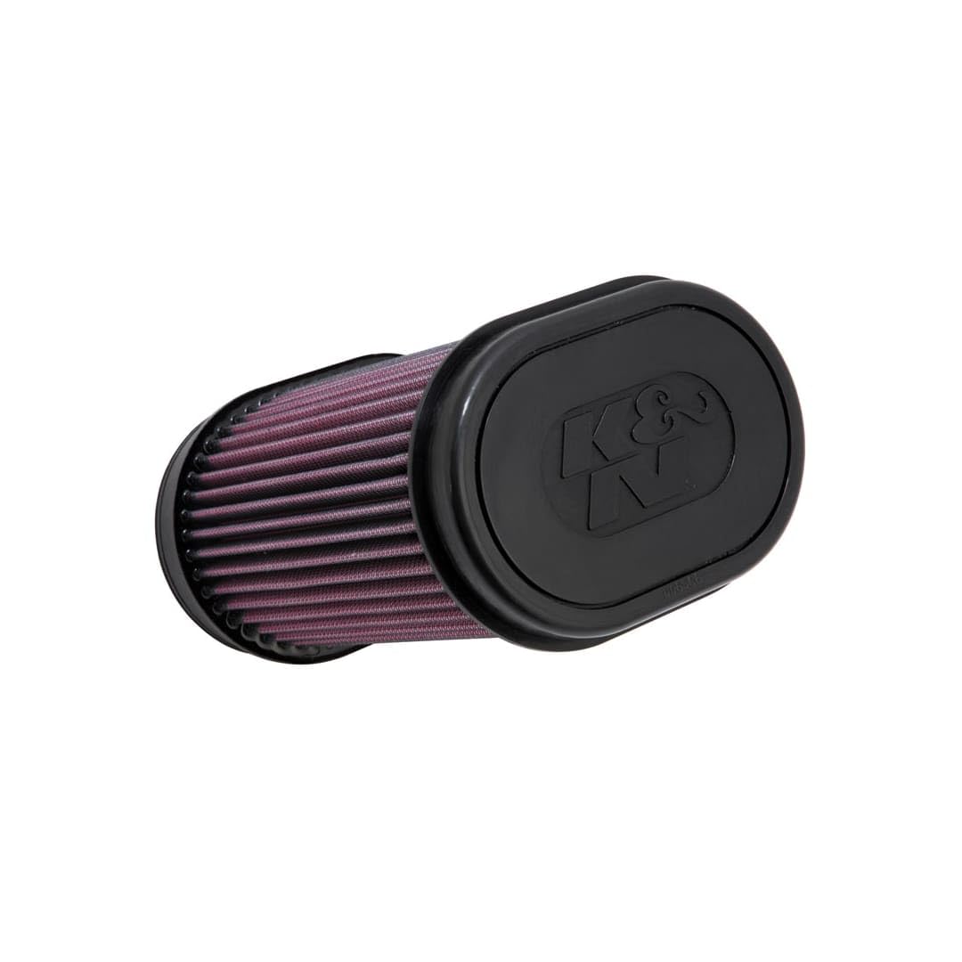 K&N YA-7008 Motorrad Luftfilter, Rot