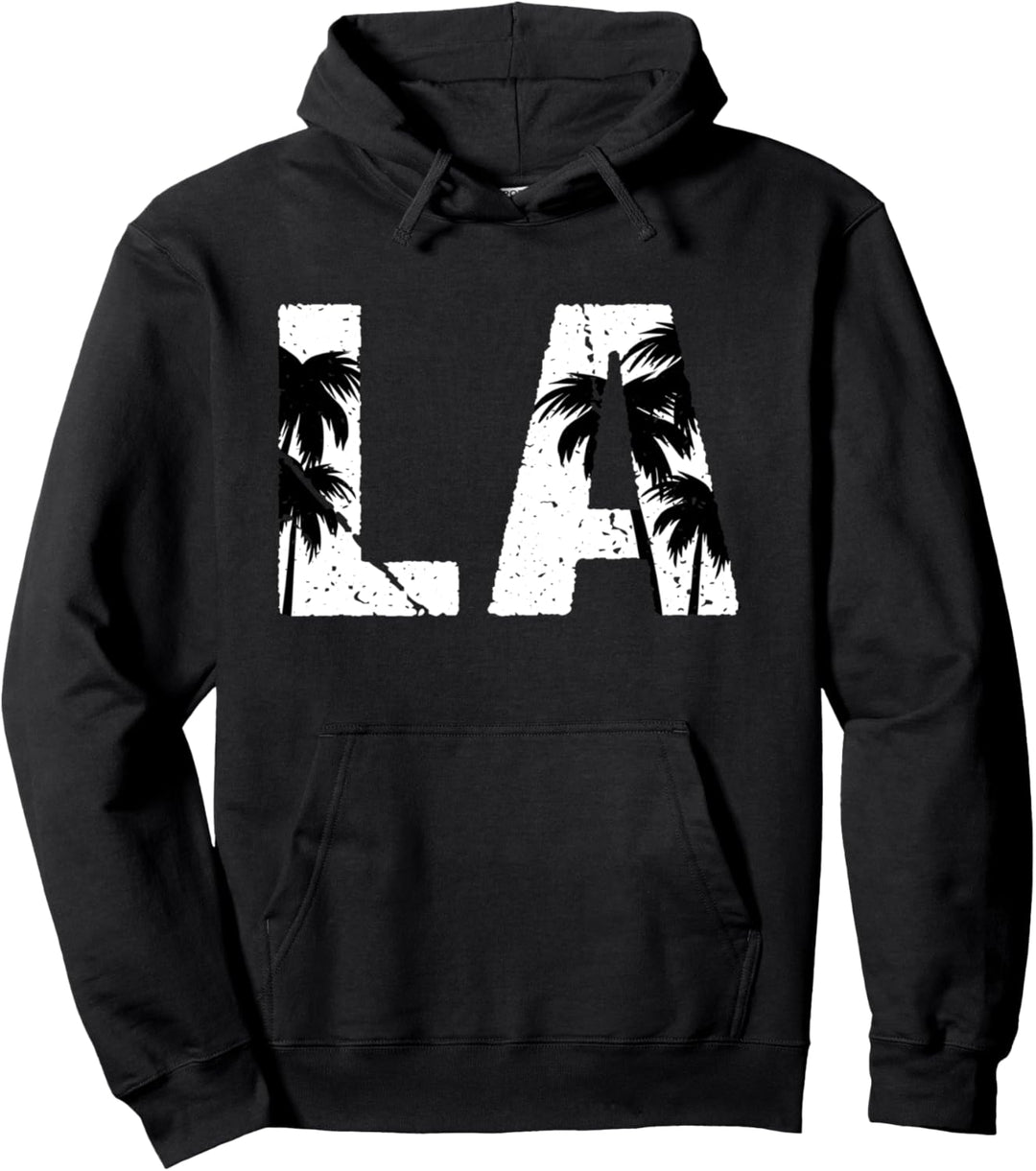 LA Los Angeles Palmen Pullover Hoodie