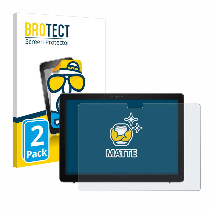 BROTECT Entspiegelungs-Schutzfolie für Dell Latitude 7210 2-in-1 (2 Stück) Matte Displayschutz-Folie