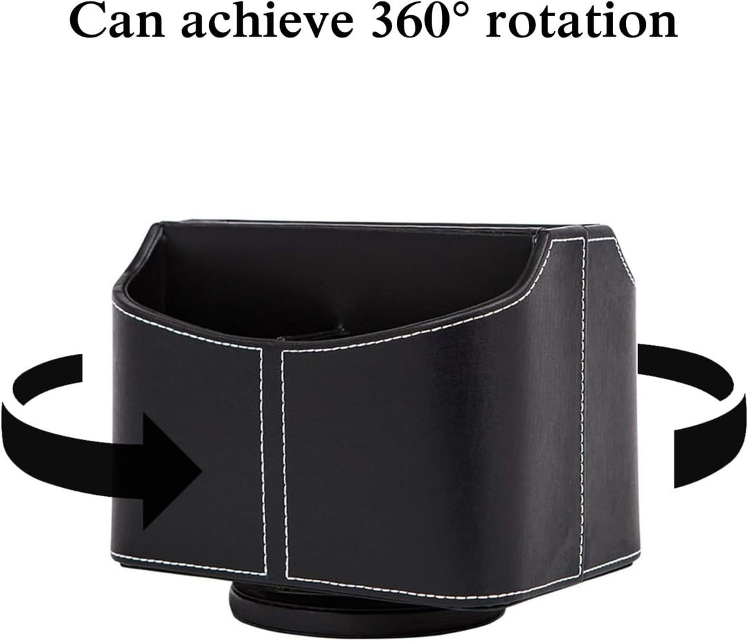Schreibtisch Organizer,360° Rotierende Grosse Kapazitätstifte Schreibtisch Stiftehalter mit 5 Fächer