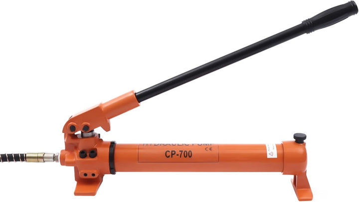Hydraulik Handpumpe Manuelle Hydraulikpumpe mit Pumpstange 20 to. für Richtsatz Spreizer Druckzylind
