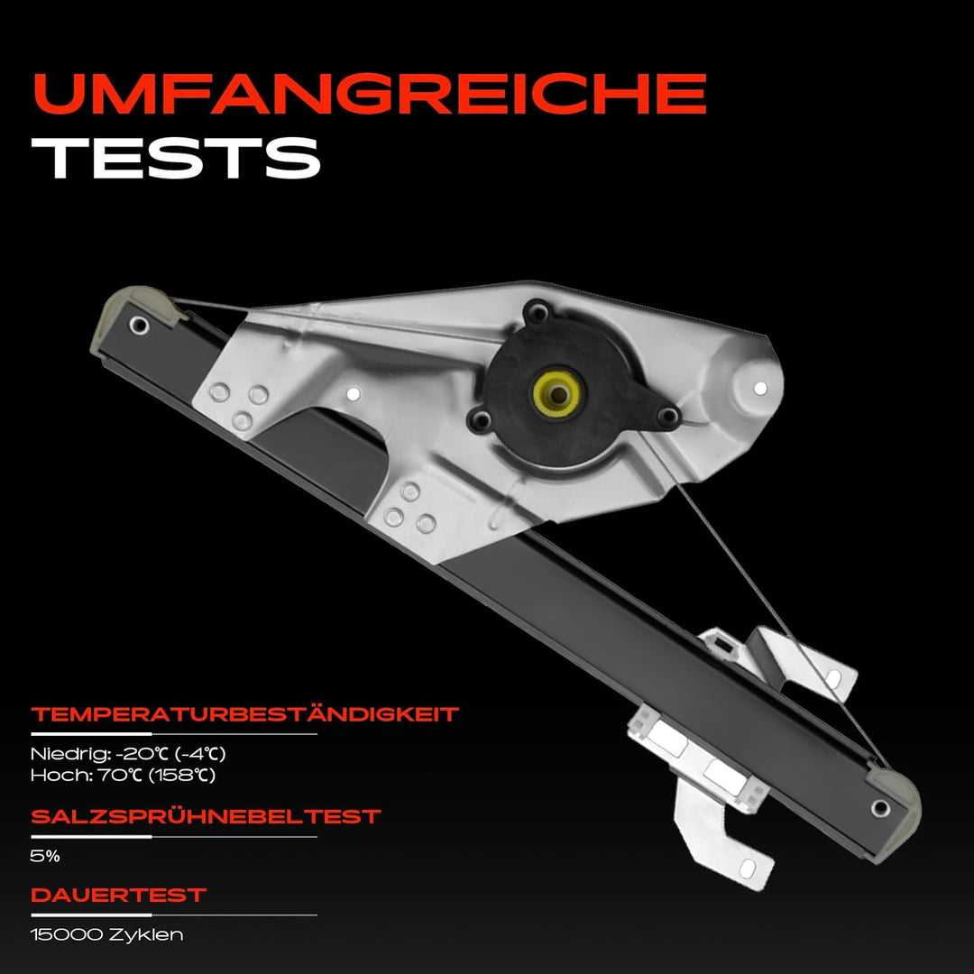 Frankberg Fensterheber Ohne Motor Hinten Rechts Kompatibel mit A6 4B C5 1997-2005 A6 Avant 4B C5 199