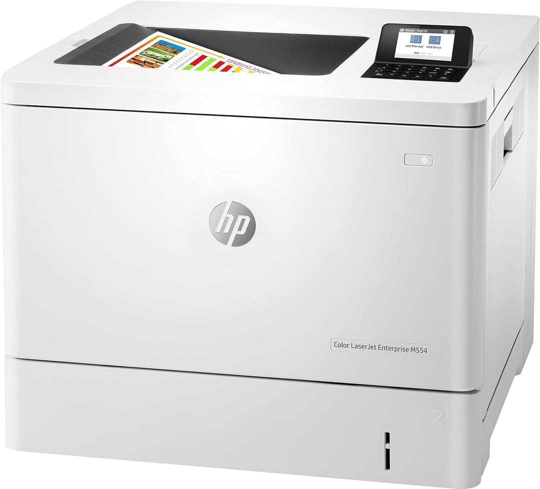 HP Color Laserjet Enterprise M554dn 7ZU81A#B19, weiss