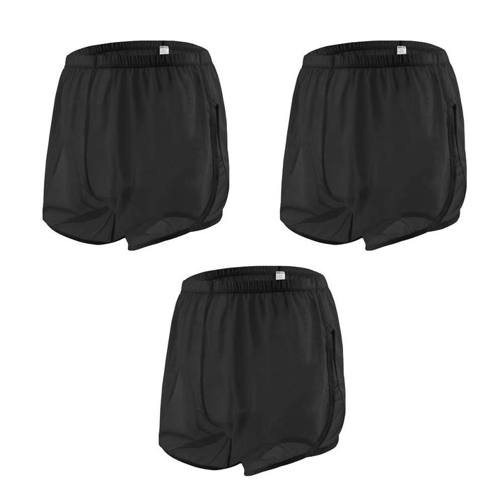YAHWULAI Herren Boxershorts Transparent Leicht Luftig Atmungsaktiv Bequem Geeignet für den Sommer M