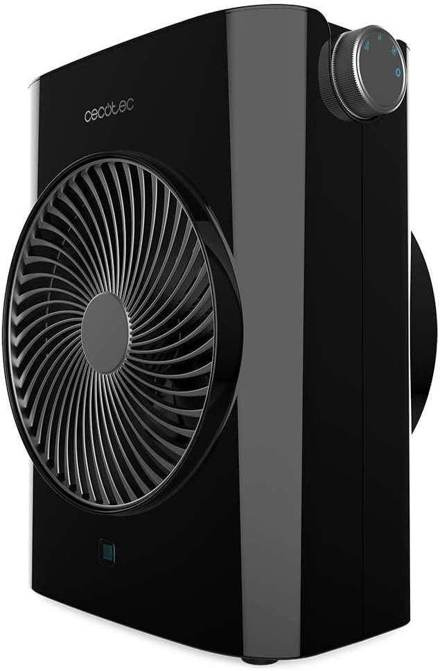 Cecotec Heizlüfter ReadyWarm 2070 Max Force Schwarz. 2000 W, 2 Leistungsstufen, 3 Betriebsmodi (Kühl