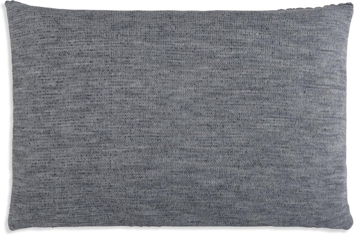 KNIT FACTORY - Juul Kissen - Zierkissen mit Füllung und Bezug - Rechteckige Dekokissen - Sofakissen