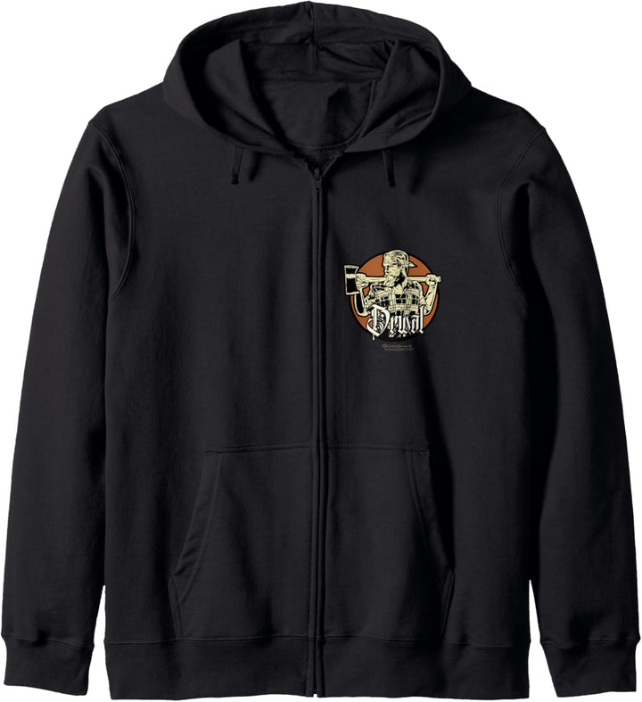 Holzfäller Design Drwal Polen für polnische Holzfäller Kapuzenjacke