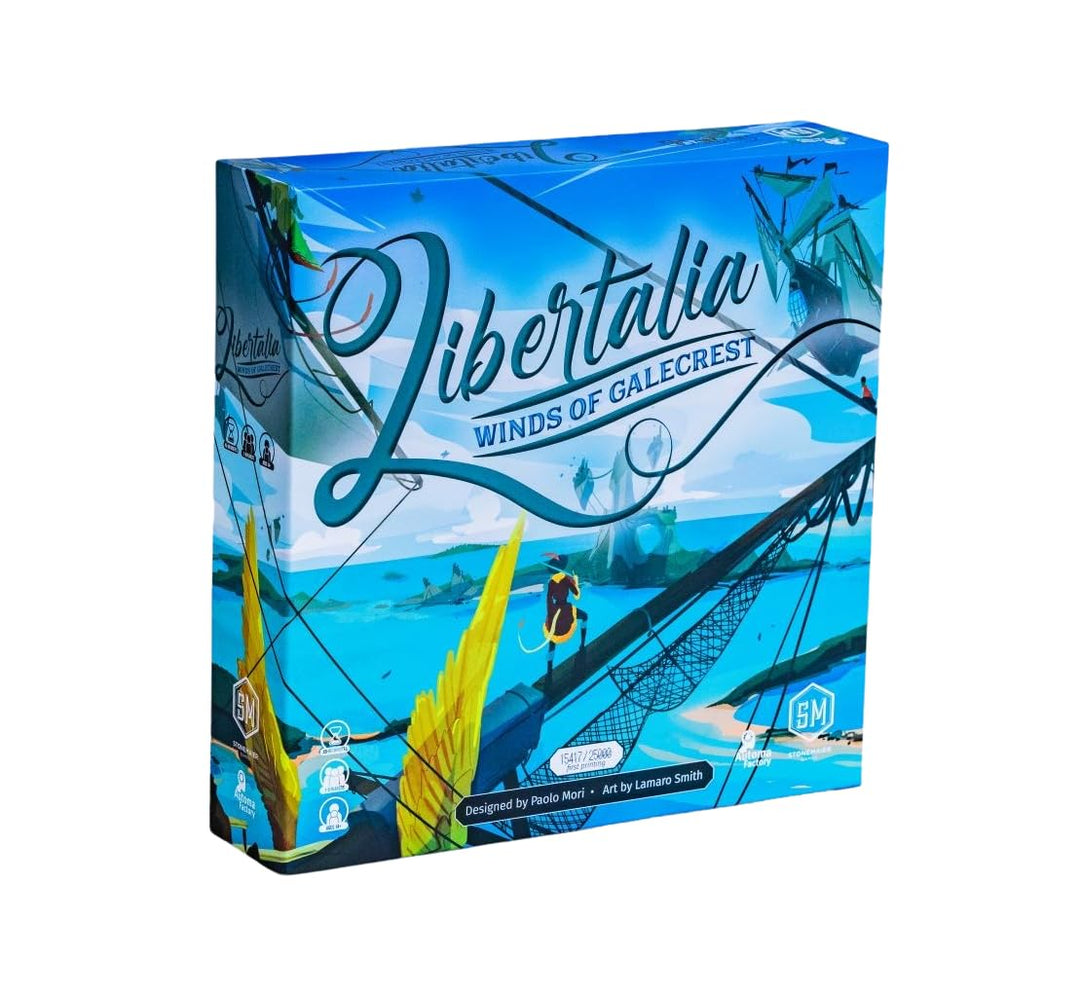Stonemaier Games | Libertalia: Winds of Galecrest | Board Game | Ages 14+ | 1-6 Players | 45-60 Minu