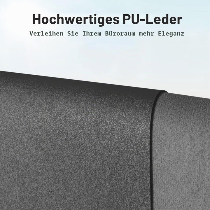 Aothia Schreibtischunterlage,PU-Leder-Schreibtischmatte,Mauspad,rutschfester Schreibtischschutz,wass