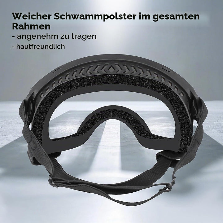 PETLESO Hundebrille Winddichte Hunde Sonnenbrille Hund Schutzbrille mit Verstellbare Band Geeignet f
