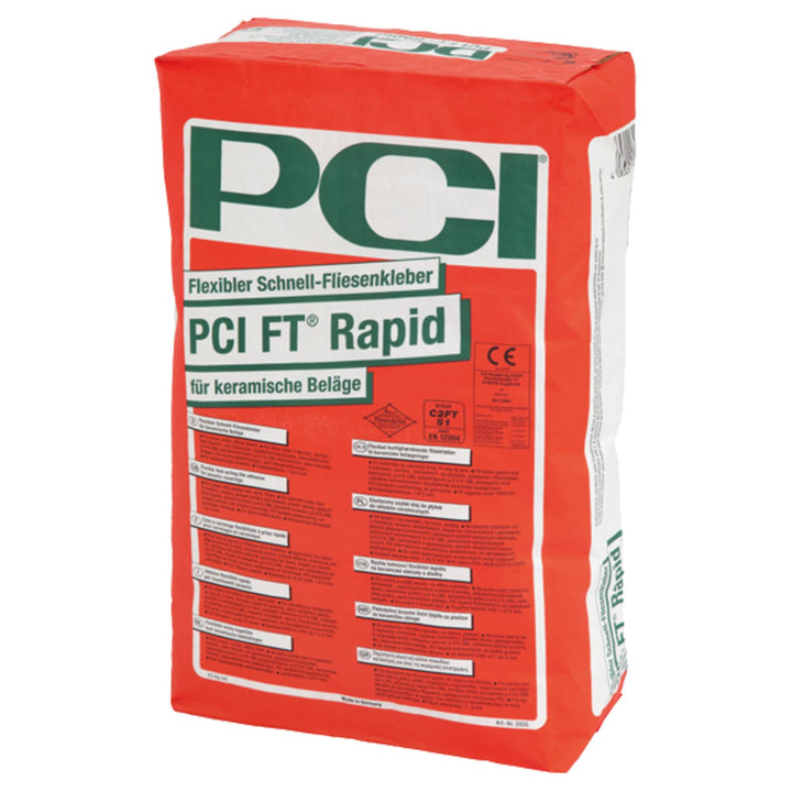 PCI FT Rapid 25kg Flexibler Schnell-Fliesenkleber für keramische Beläge 1, 1