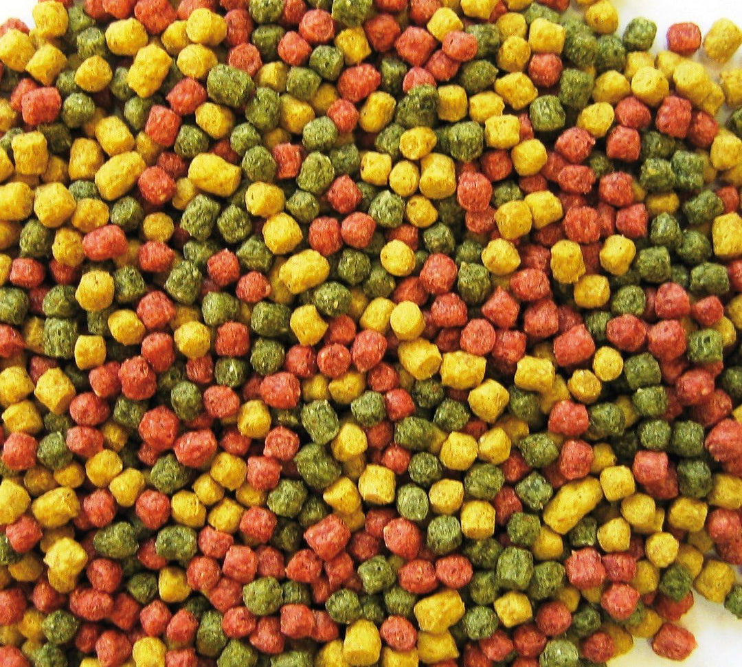 KOI PONDLIFE Koifutter Allround Ø 6mm, 5 Sorten Mix, Koifutter Fischfutter 15 Kg