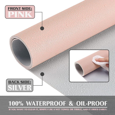 Knodel Tischunterlage, Schreibtischunterlage, 120 x 60cm PVC Tischunterlage, Laptop Tischunterlage,