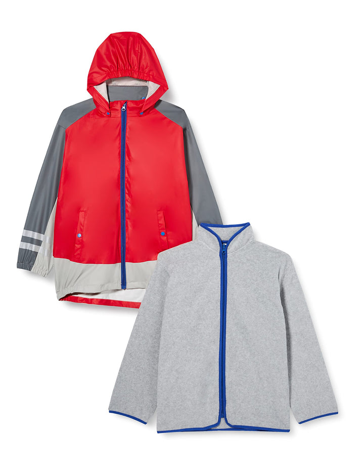 Playshoes Unisex Kinder Regenmantel Regenjacke Regenbekleidung 86 Rot, 86 Rot