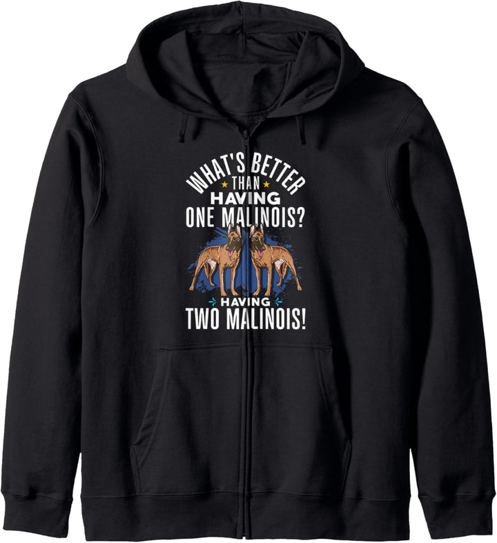 Belgischer Schäferhund Malinois Kapuzenjacke