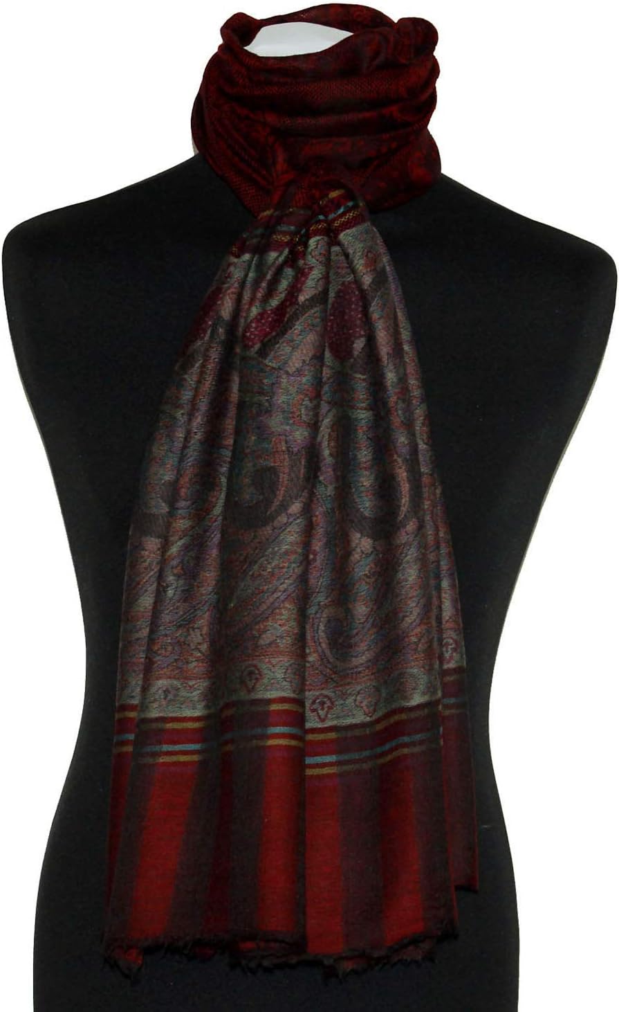 Lorenzo Cana Pashmina Schal Schaltuch 100% Kaschmir Kaschmirschal Kaschmirtuch Damenschal gewebt meh