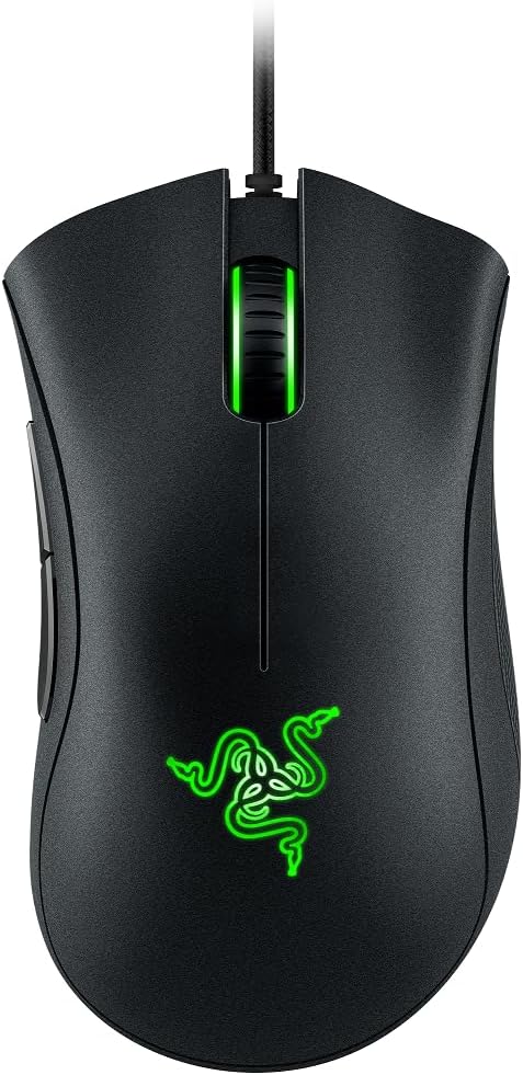 Sharkoon Skiller SGK20, mechanische Schalter, Huano Brown, RGB & Razer DeathAdder Essential (2021) -